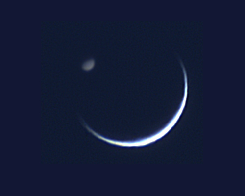 Merkur Venus Größevergleich